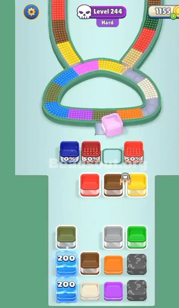 Beads Out Level 244 Solution 1