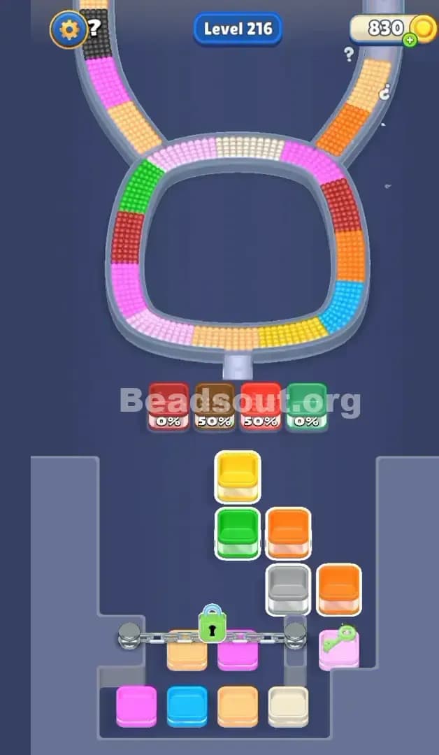 Beads Out Level 216 Solution 2