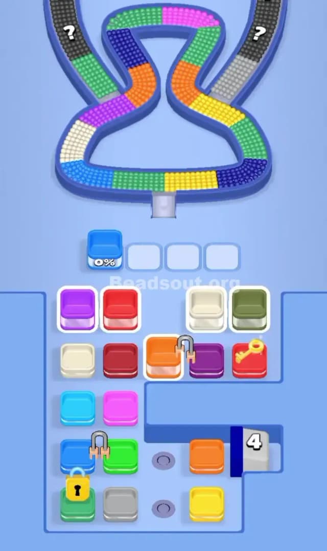 Beads Out Level 422 Gameplay