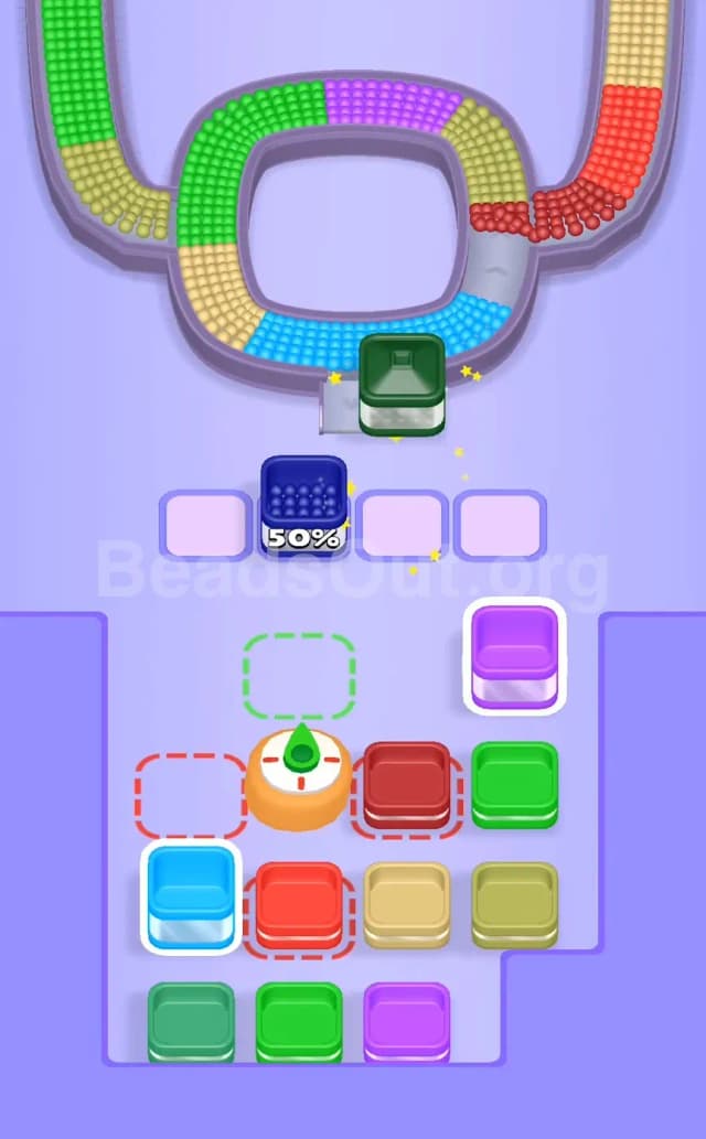 Beads Out Level 600 Solution 1