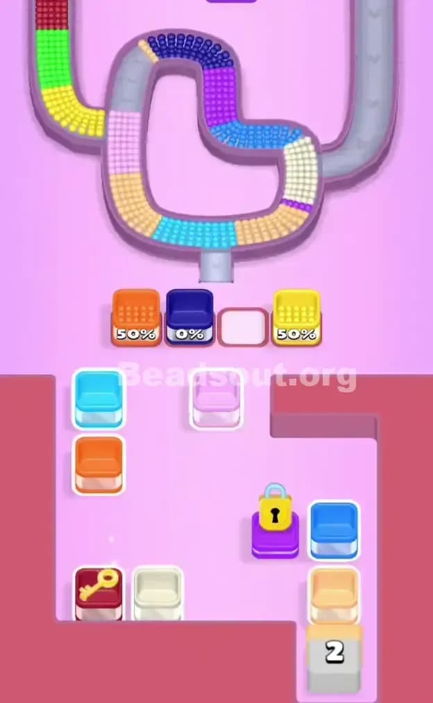 Beads Out Level 96 Solution 2