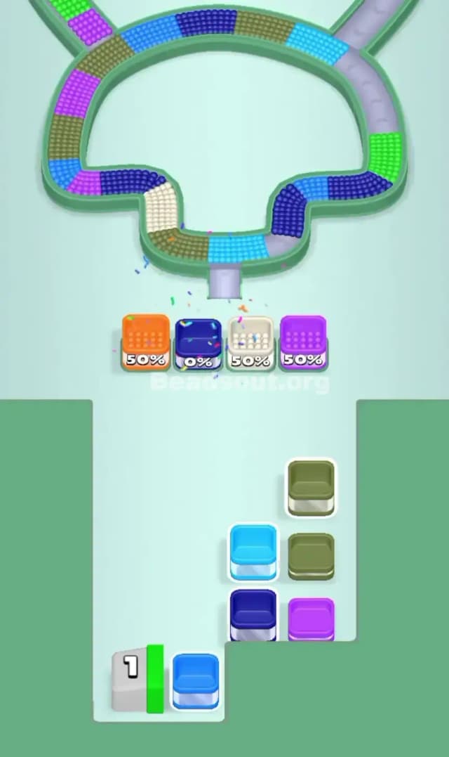 Beads Out Level 256 Solution 3