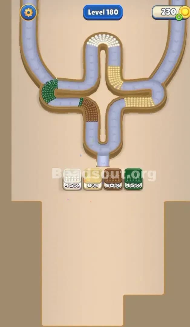 Beads Out Level 180 Solution 3