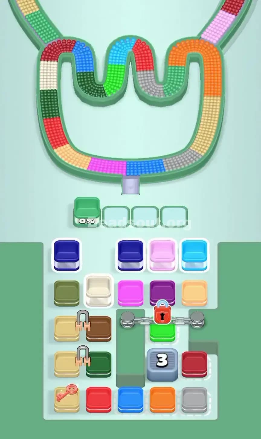 Beads Out Level 551 Screenshot