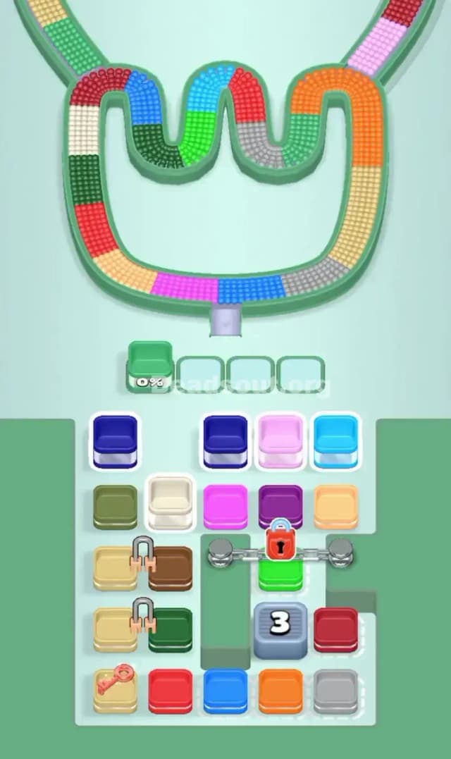 Beads Out Level 551 Gameplay