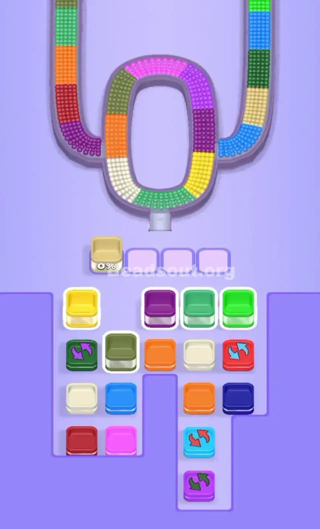 Beads Out Level 598 Gameplay