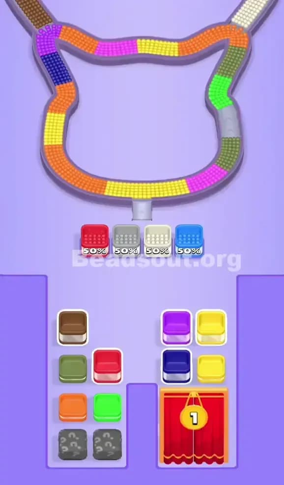 Beads Out Level 170 Solution 2