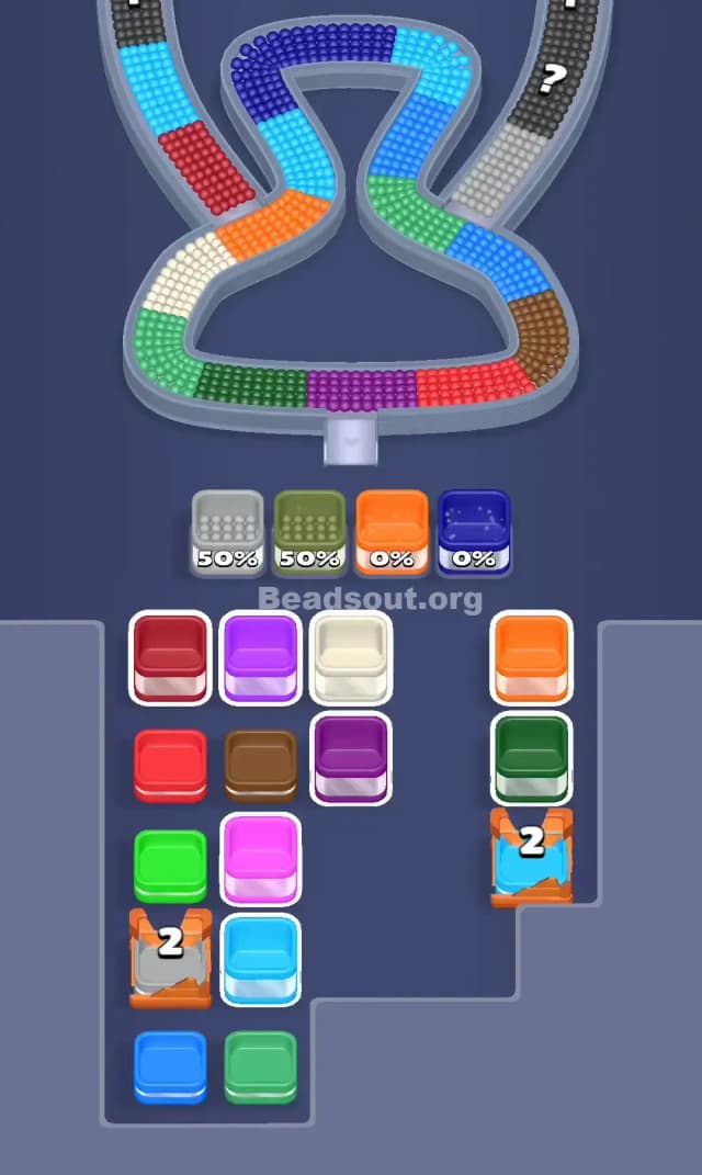 Beads Out Level 880 Solution 1