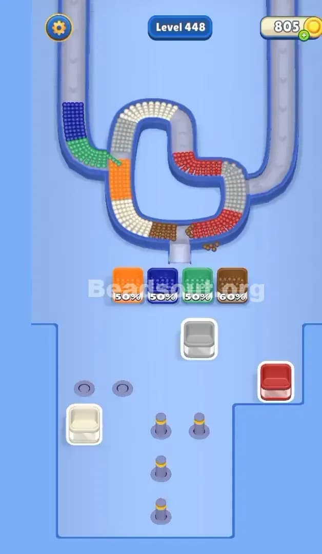 Beads Out Level 448 Solution 3