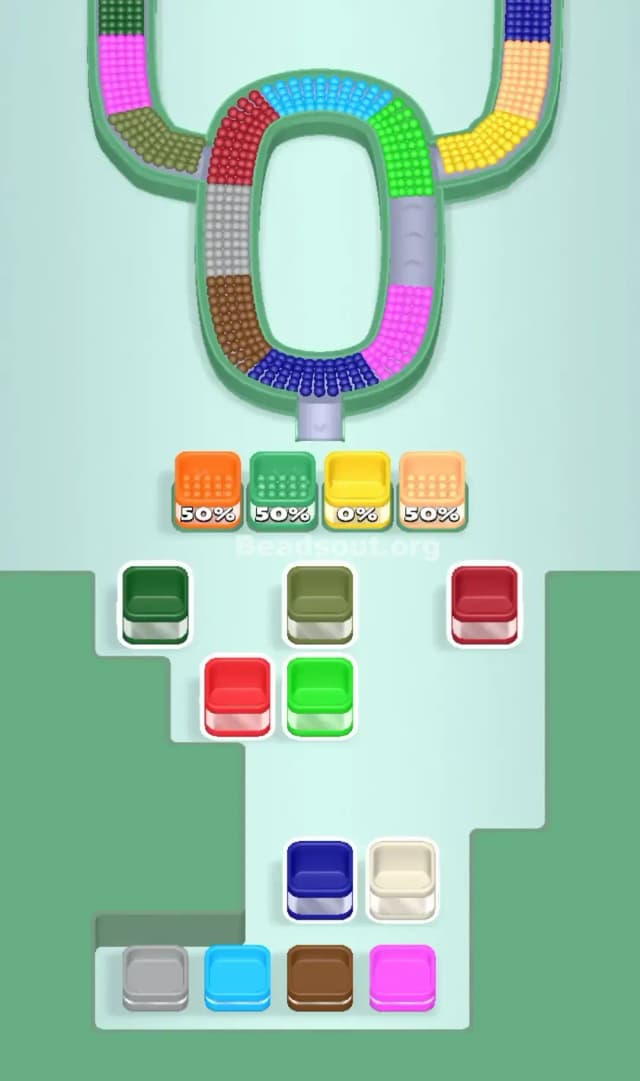 Beads Out Level 54 Solution 1