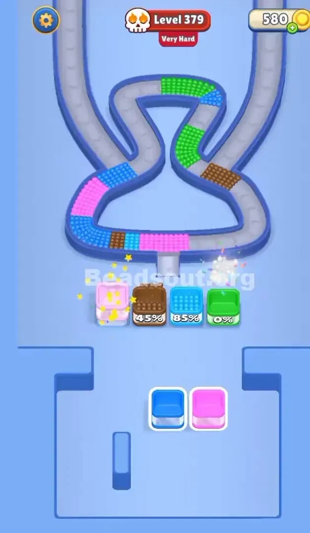 Beads Out Level 379 Solution 3