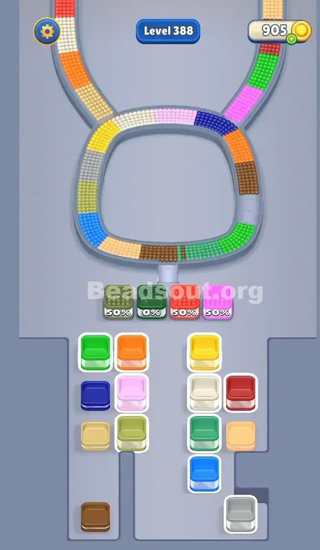 Beads Out Level 388 Solution 1