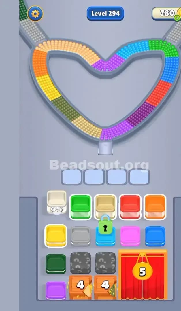Beads Out Level 294 Screenshot