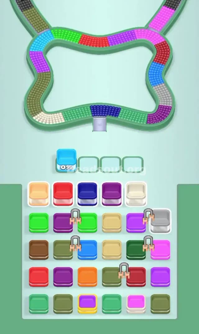 Beads Out Level 538 Gameplay