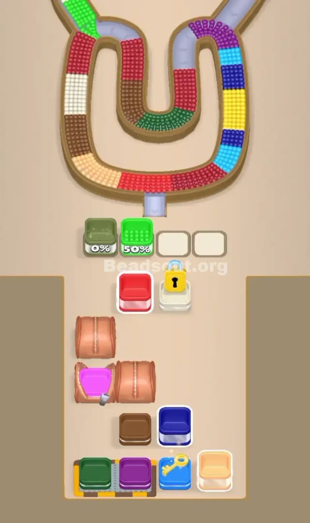 Beads Out Level 268 Solution 2