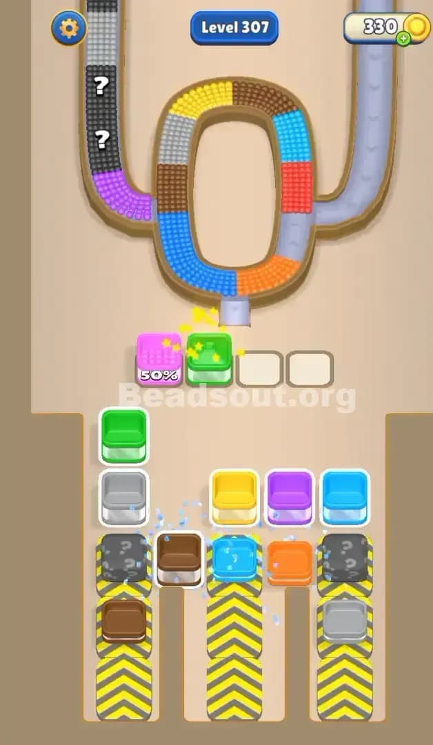 Beads Out Level 307 Solution 2