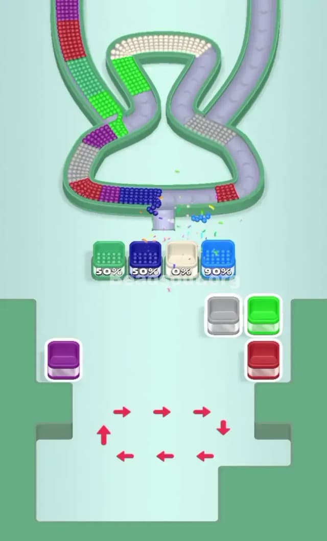 Beads Out Level 675 Solution 3