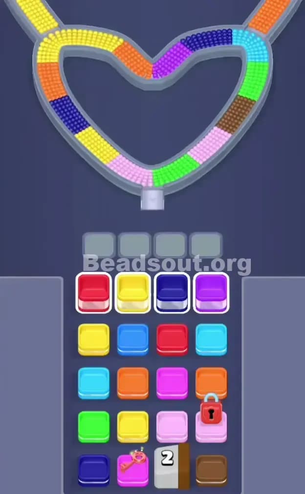 Beads Out Level 87 Gameplay