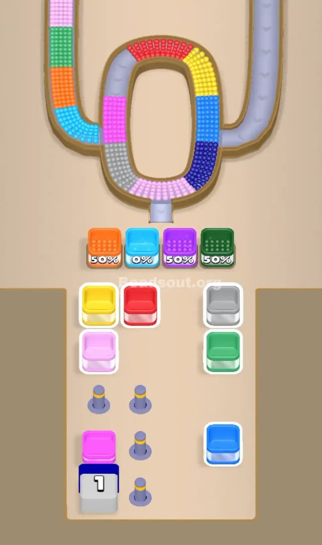 Beads Out Level 445 Solution 2