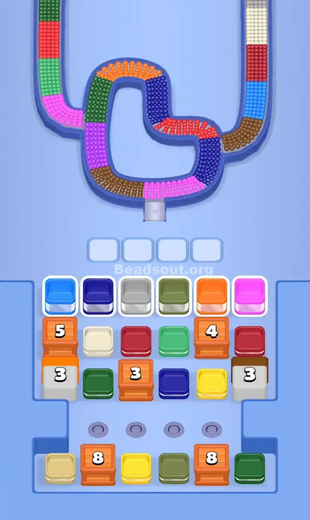 Beads Out Level 733 Gameplay