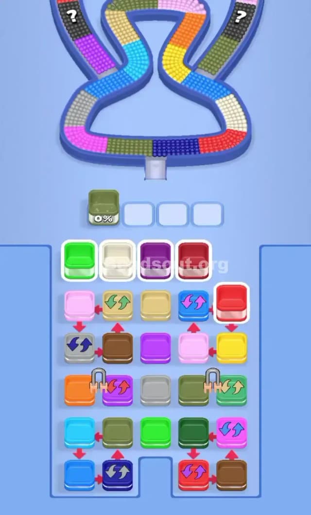 Beads Out Level 661 Gameplay