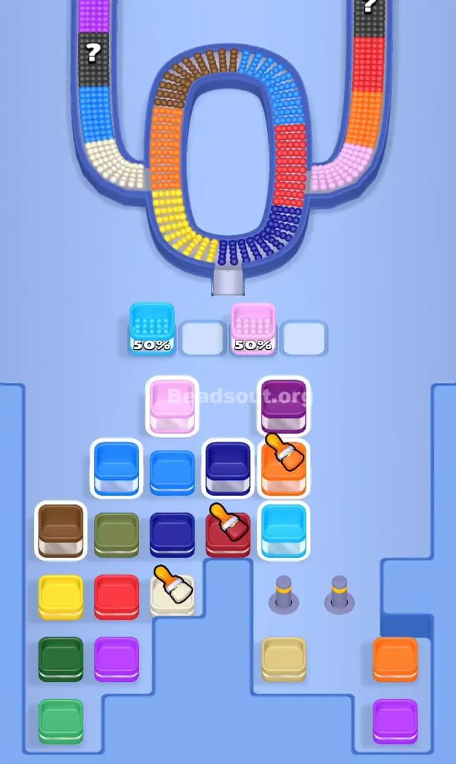 Beads Out Level 744 Solution 1