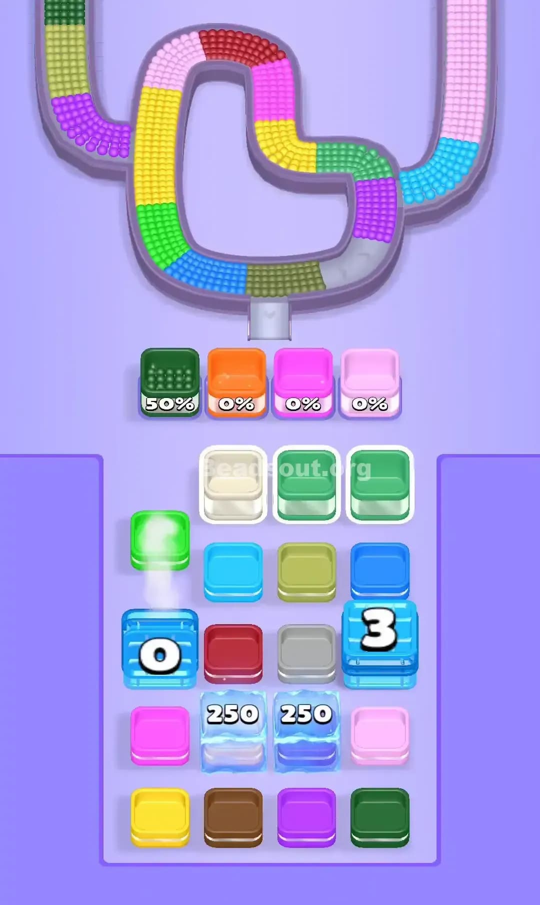 Beads Out Level 833 Screenshot