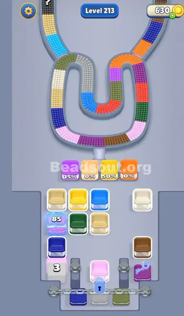 Beads Out Level 213 Solution 1