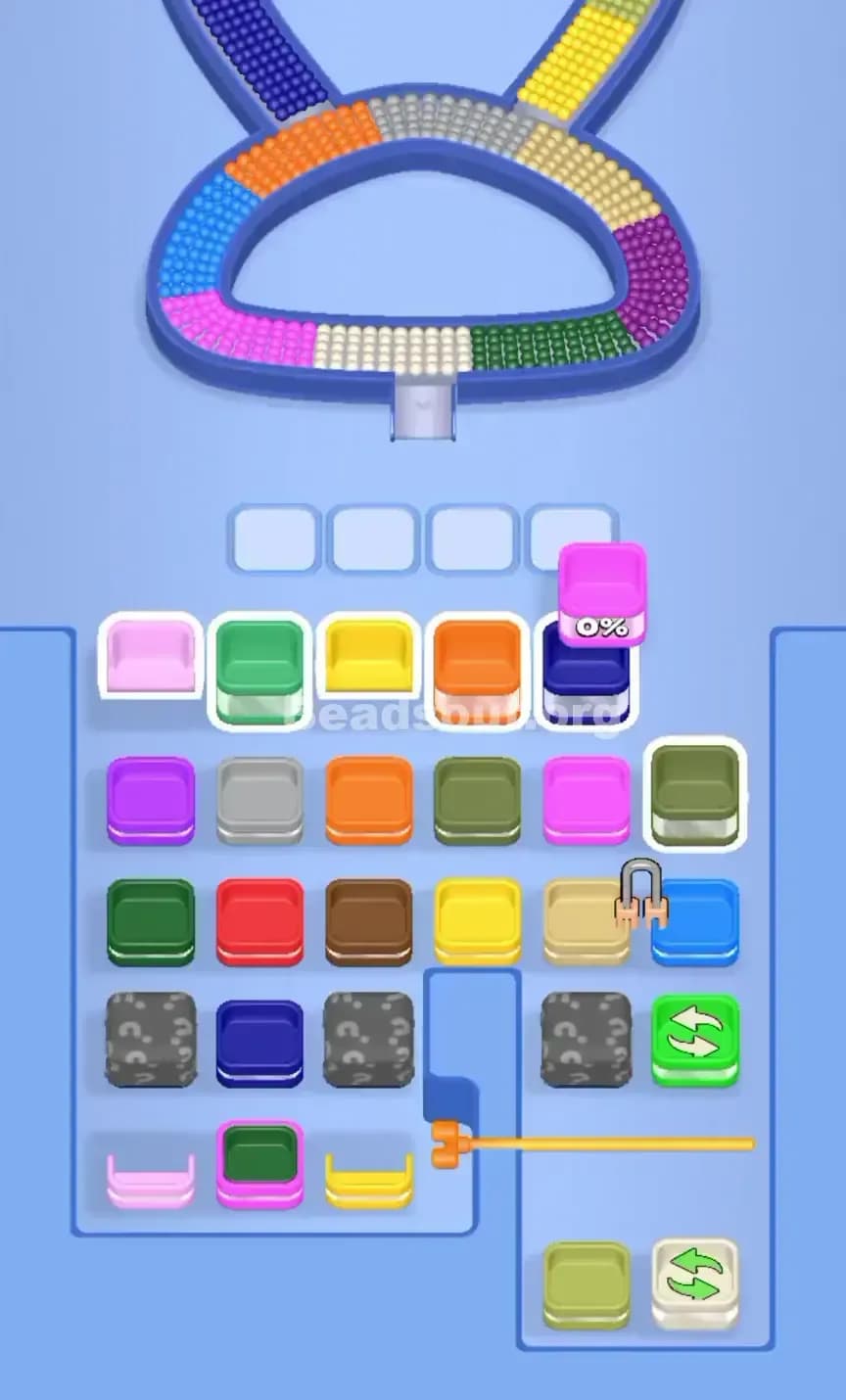 Beads Out Level 659 Screenshot