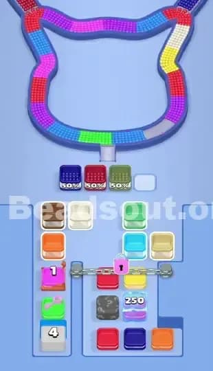 Beads Out Level 207 Solution 1