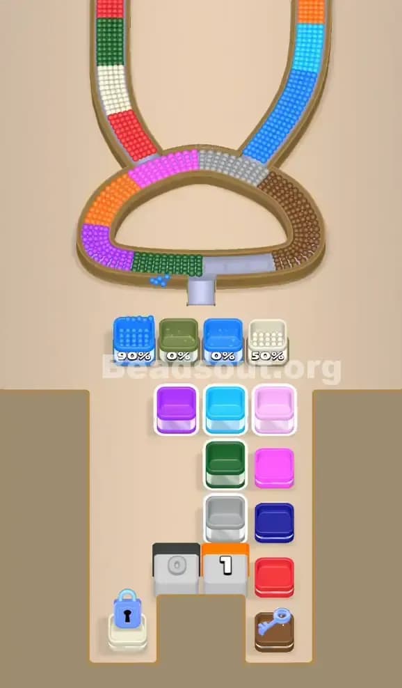 Beads Out Level 165 Solution 1