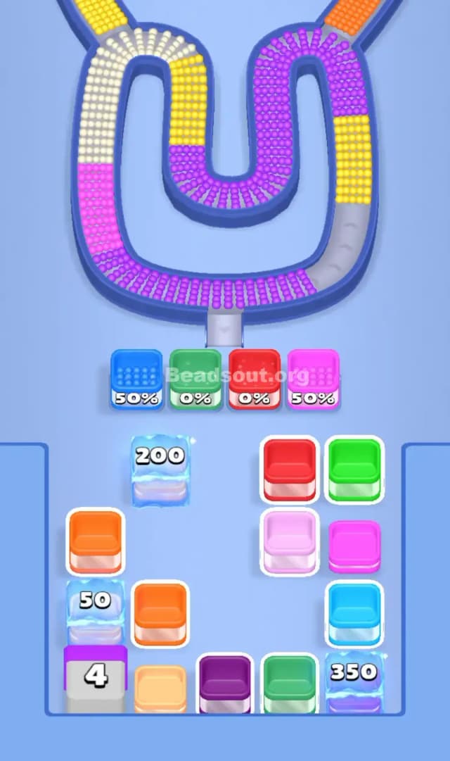 Beads Out Level 129 Solution 1