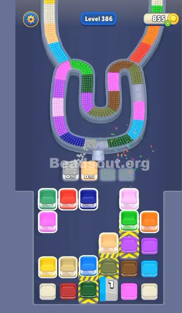 Beads Out Level 386 Solution 1