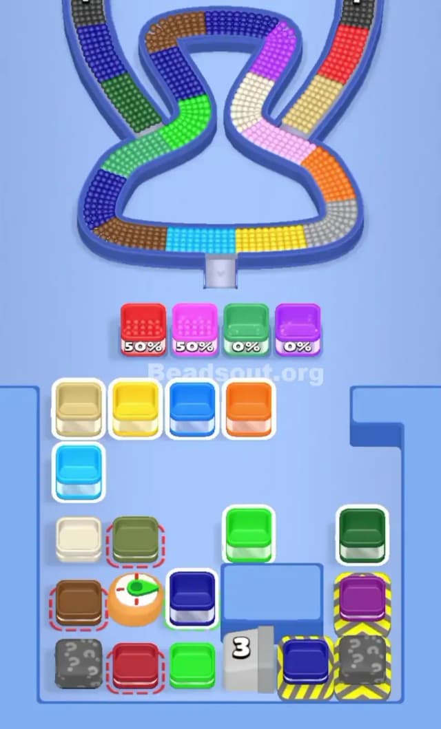 Beads Out Level 620 Solution 1