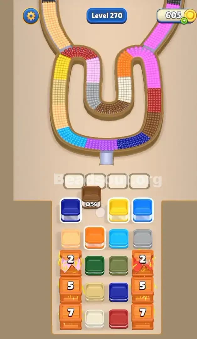 Beads Out Level 270 Screenshot