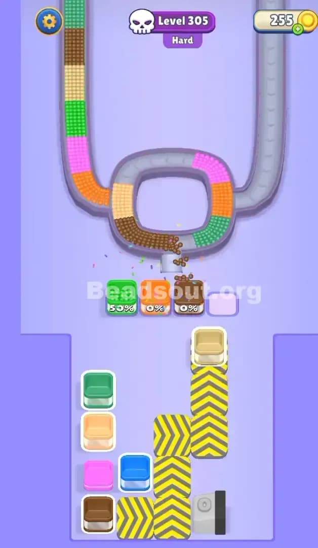 Beads Out Level 305 Solution 3