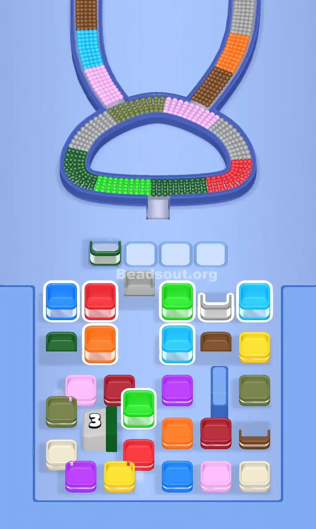 Beads Out Level 743 Screenshot