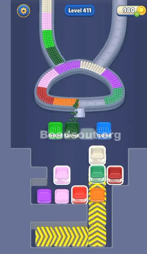 Beads Out Level 411 Solution 2