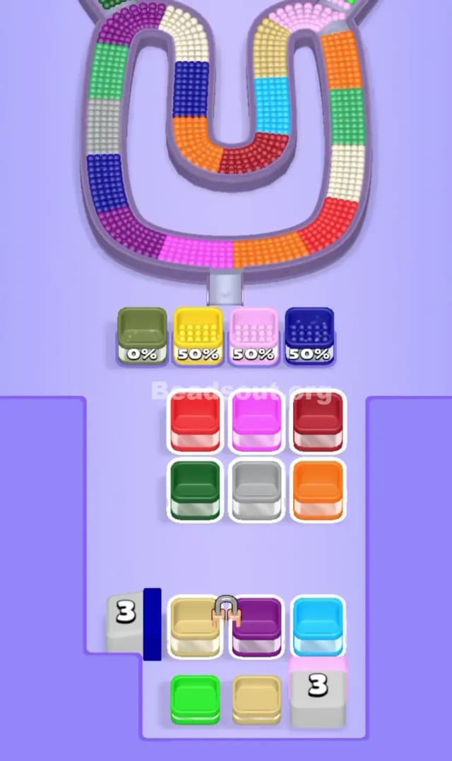 Beads Out Level 68 Solution 1