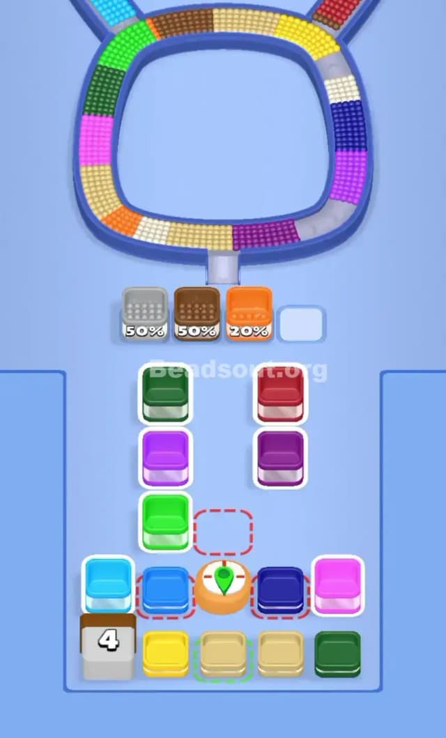 Beads Out Level 611 Solution 1