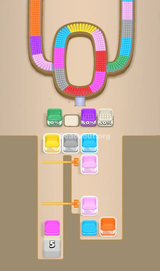 Beads Out Level 235 Solution 1