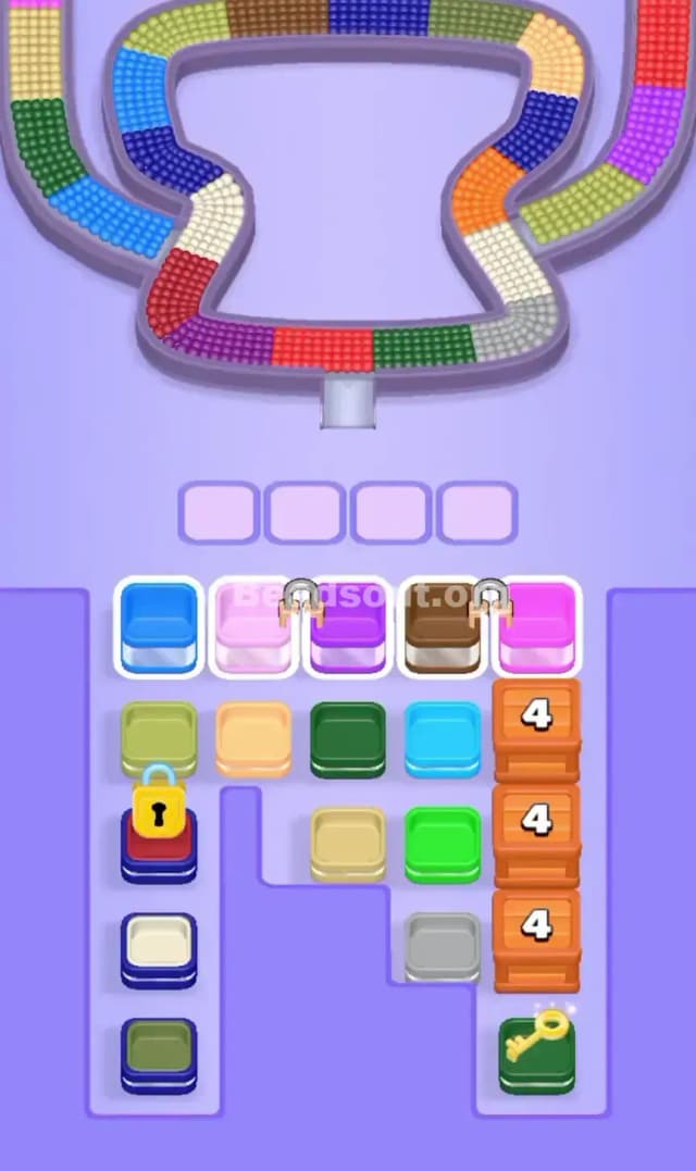 Beads Out Level 528 Gameplay