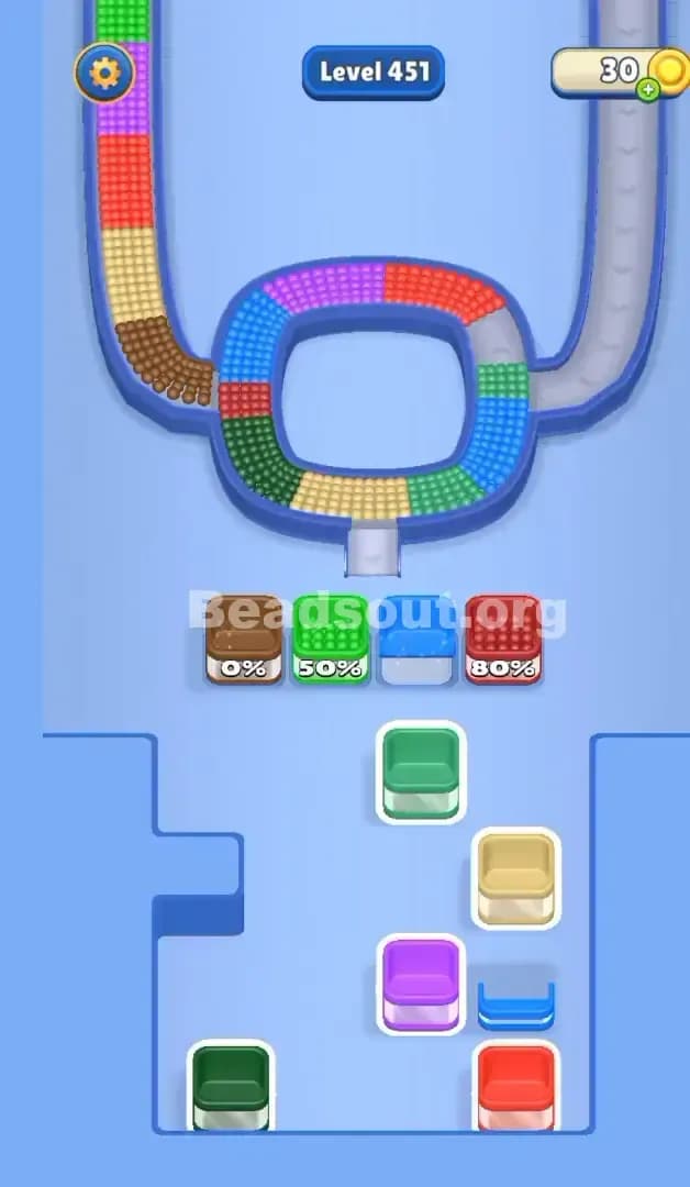 Beads Out Level 451 Solution 1