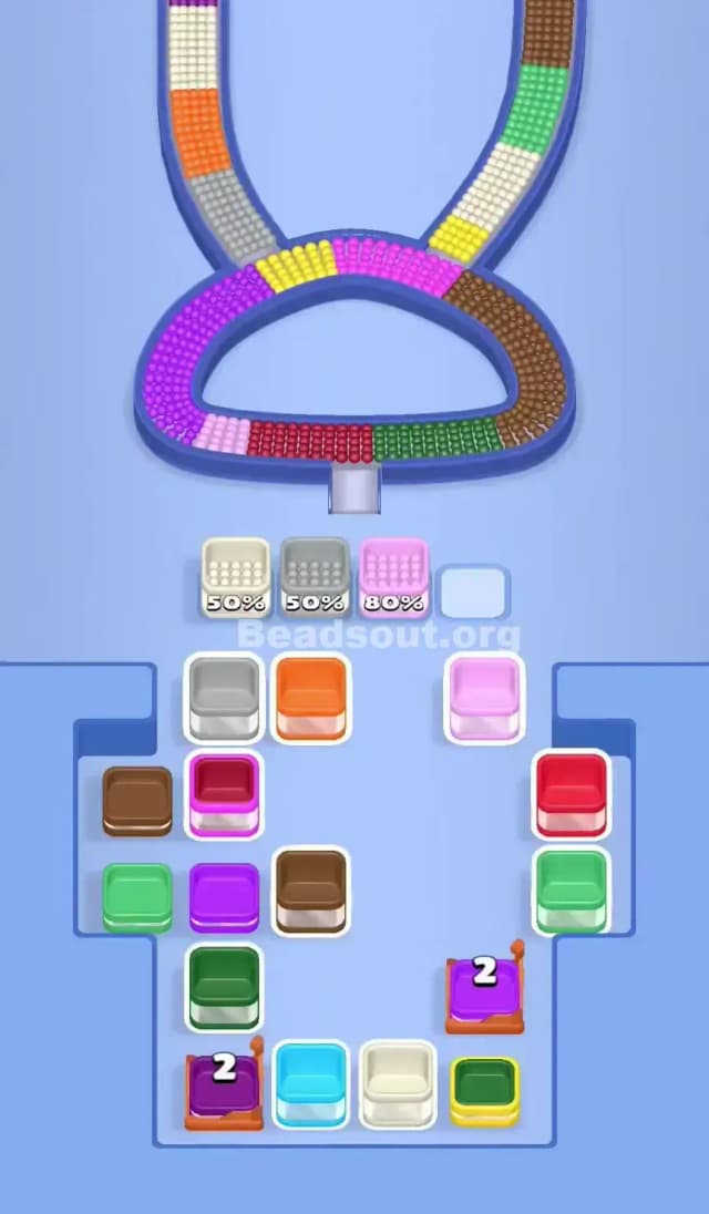 Beads Out Level 727 Solution 1