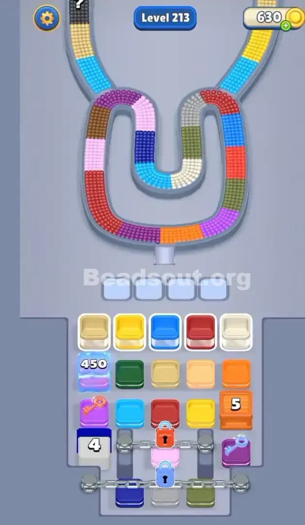 Beads Out Level 213 Screenshot