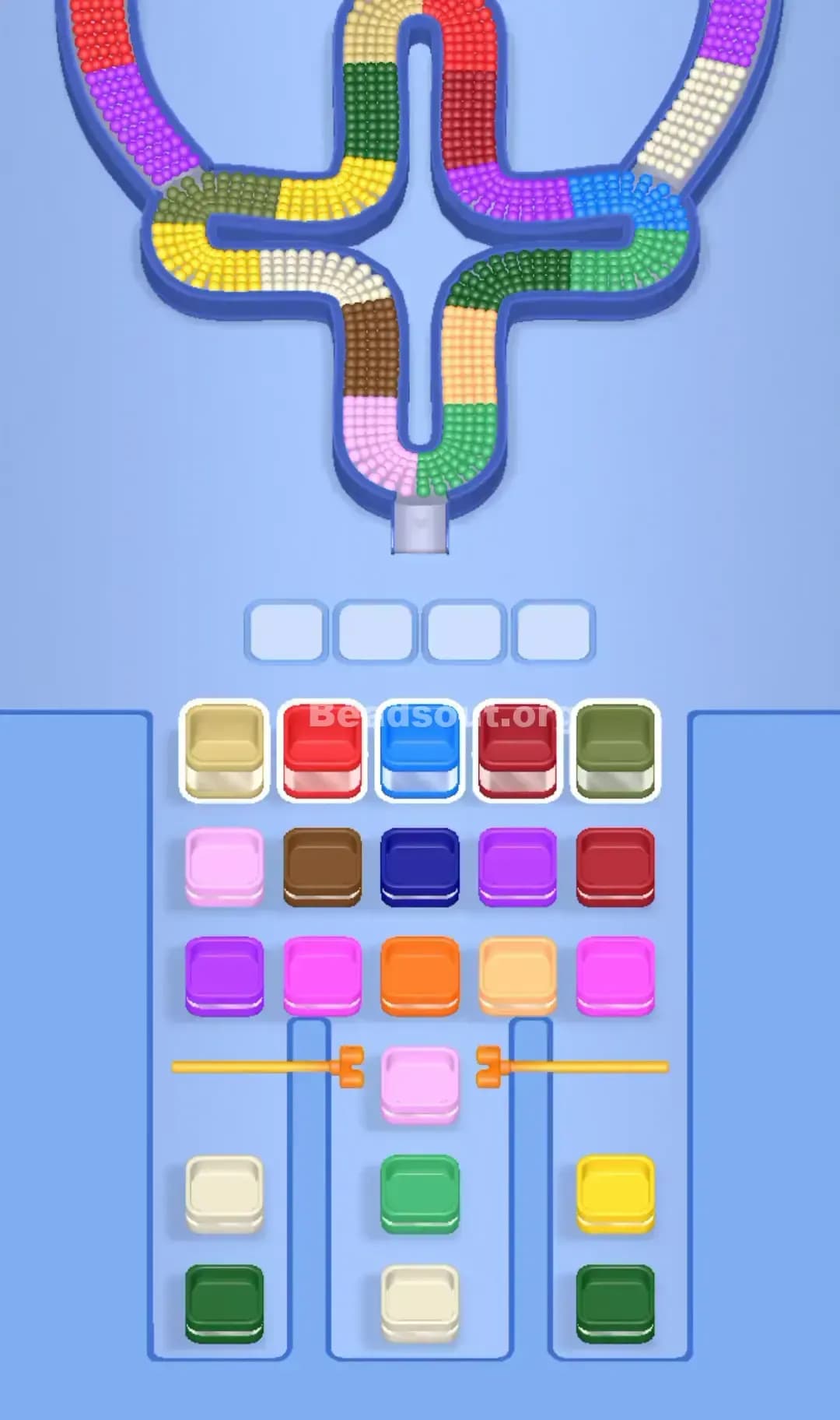 Beads Out Level 137 Screenshot