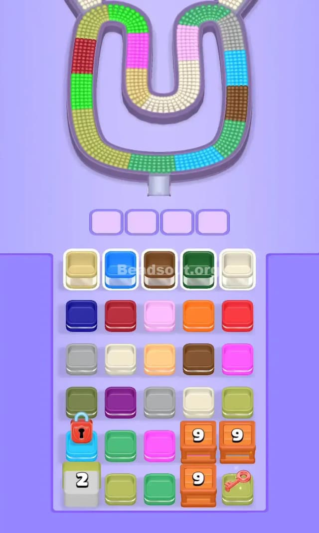 Beads Out Level 796 Gameplay