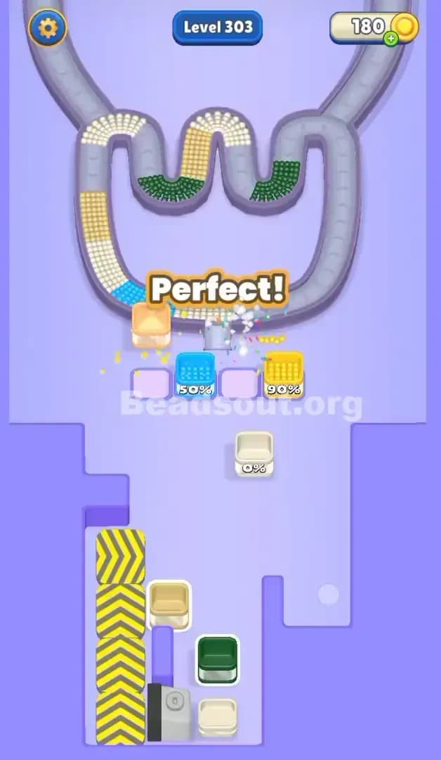 Beads Out Level 303 Solution 3