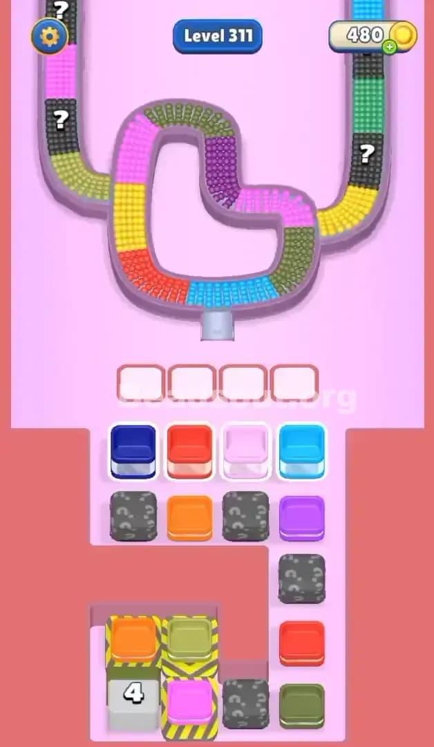 Beads Out Level 311 Gameplay