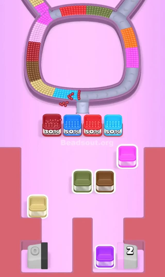 Beads Out Level 883 Solution 3